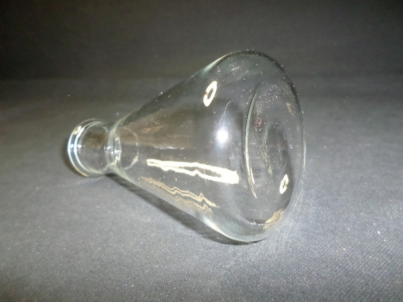 Lab Glass Generic 250mL Reinforced Beaded Top Narrow Mouth Erlenmeyer Flask