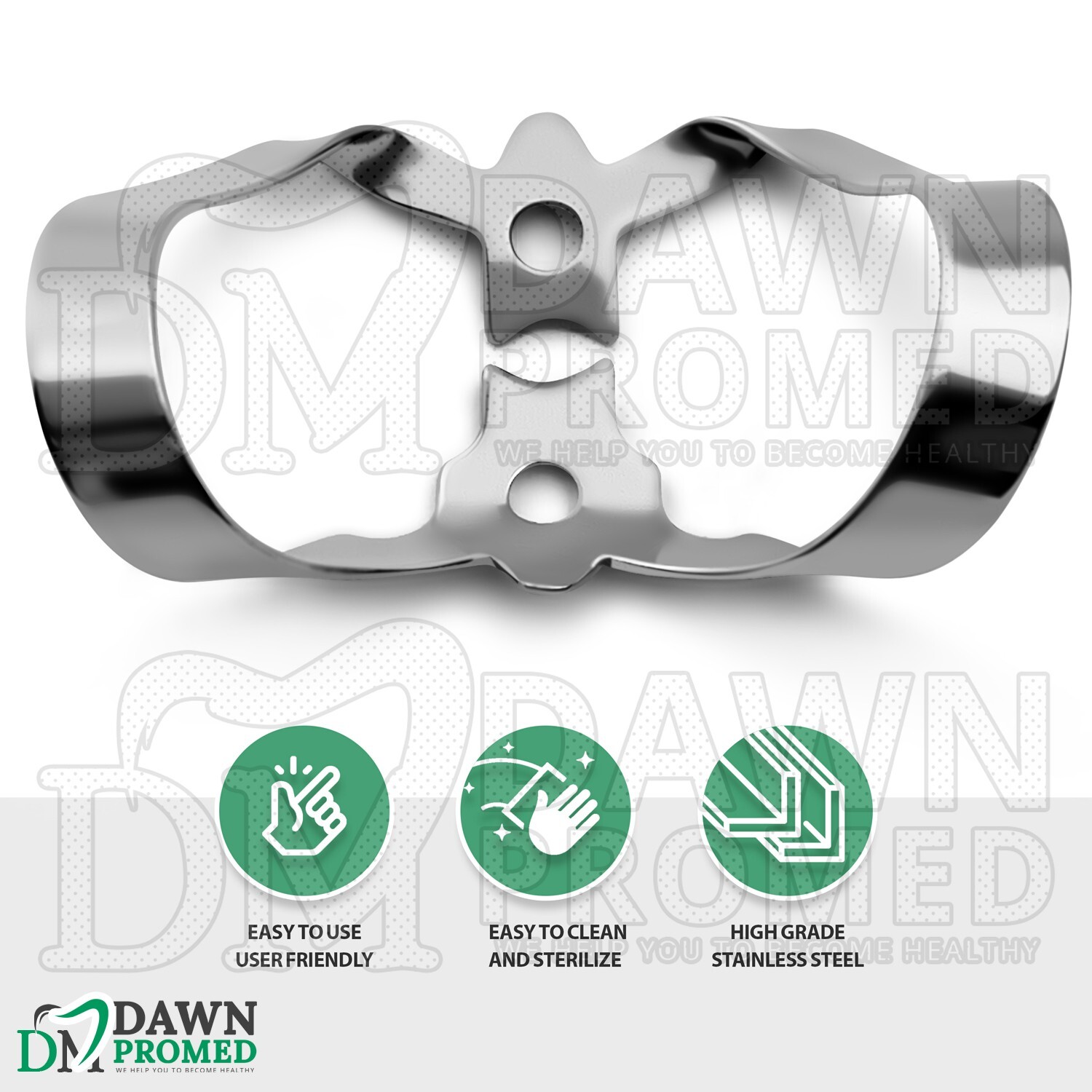 20 Pcs Rubber Dam Clamps Set Of Dental Endodontics Instruments German Grade