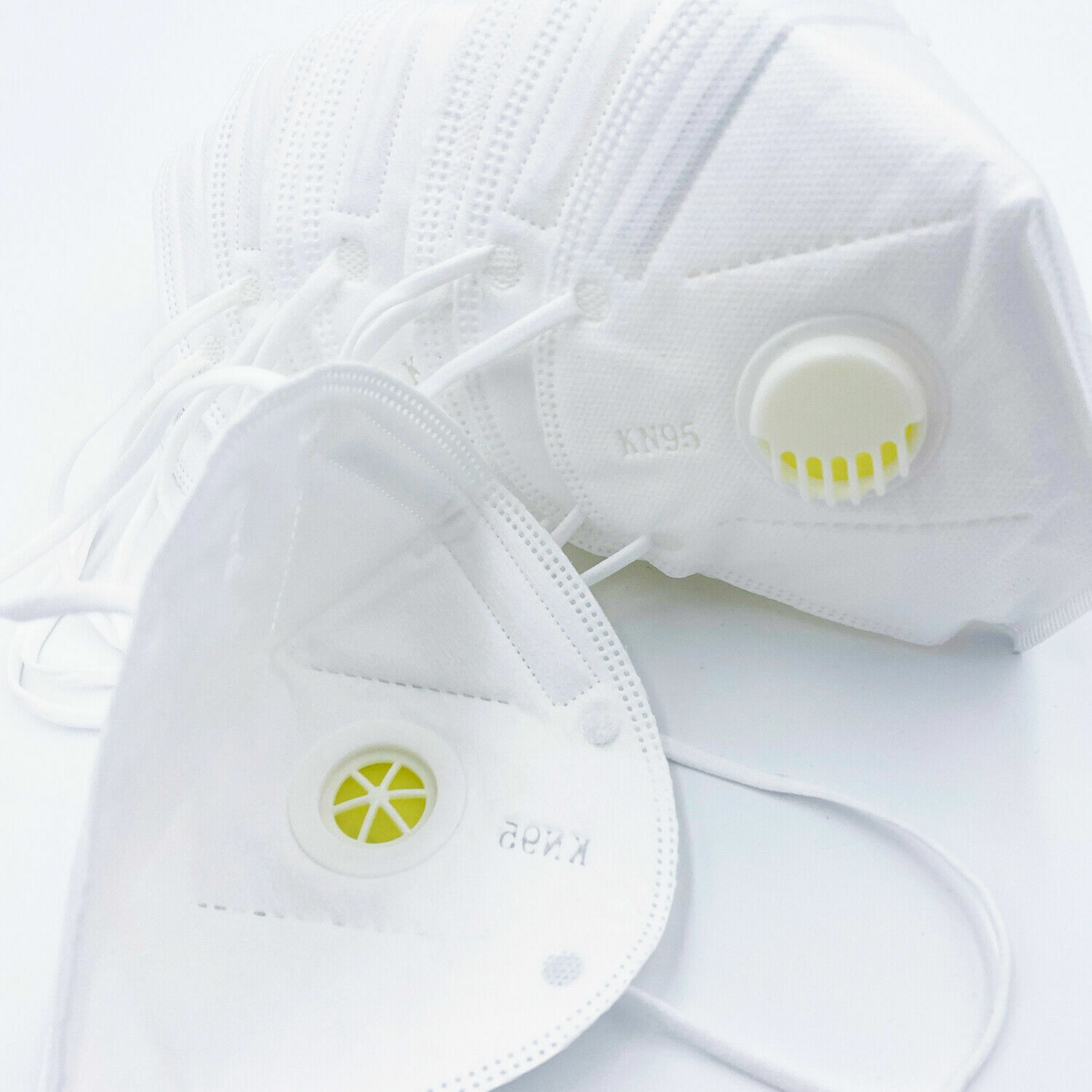 [10 PACK] SEALED KN95 Face Mask with Exhalation VALVE Safety Respirator
