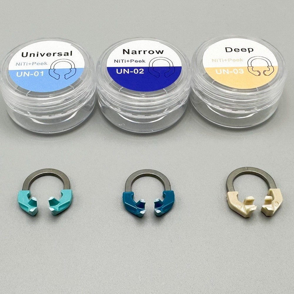 Dental Sectional Matrix Bands Ring Clamp Spring Clip Nickel Titanium Clamp Rings