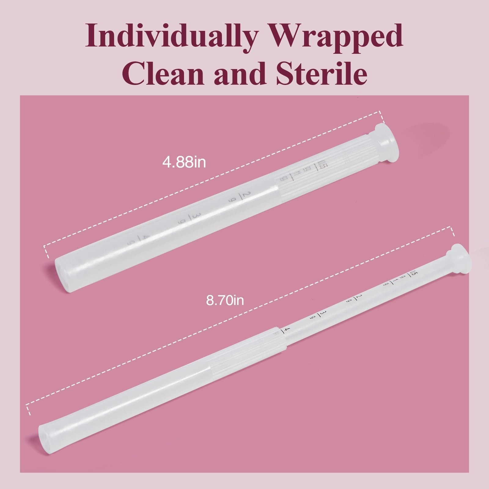 Dizzily 20 Packs Disposable Vaginial Cream Applicators – Fits 20Pack
