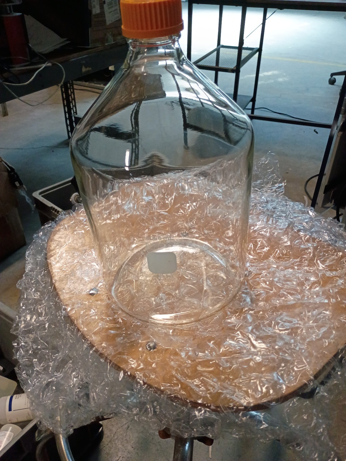 Corning Graduated Media Storage Bottle 5000ml GL-45 Screw Cap 1395-5L Pyrex