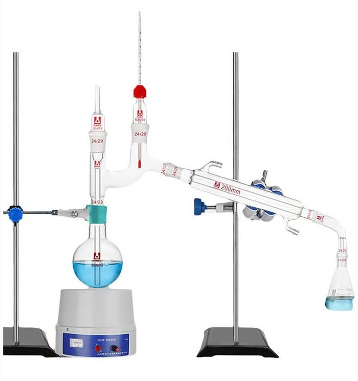 High-Performance Vacuum Distillation Glass Set 250ml-1000ml Lab Supply