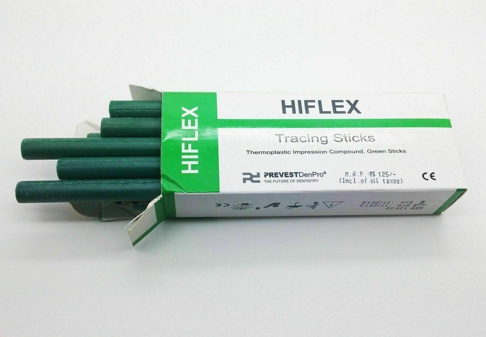 Dental Prevest Hiflex Green Sticks Green Stick Compound 10 sticks (Fast Ship)