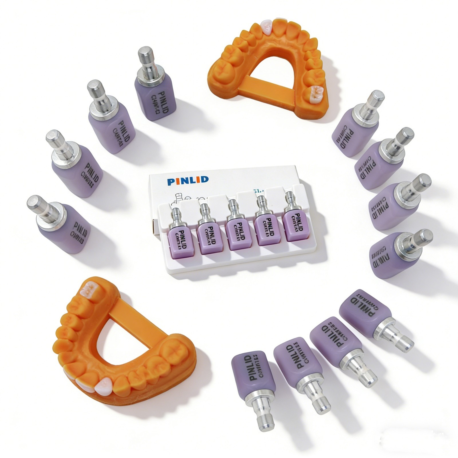 C14 Emax Lithium Disilicate Block Chairside CAD/CAM CEREC Same-Day Crown Veneer
