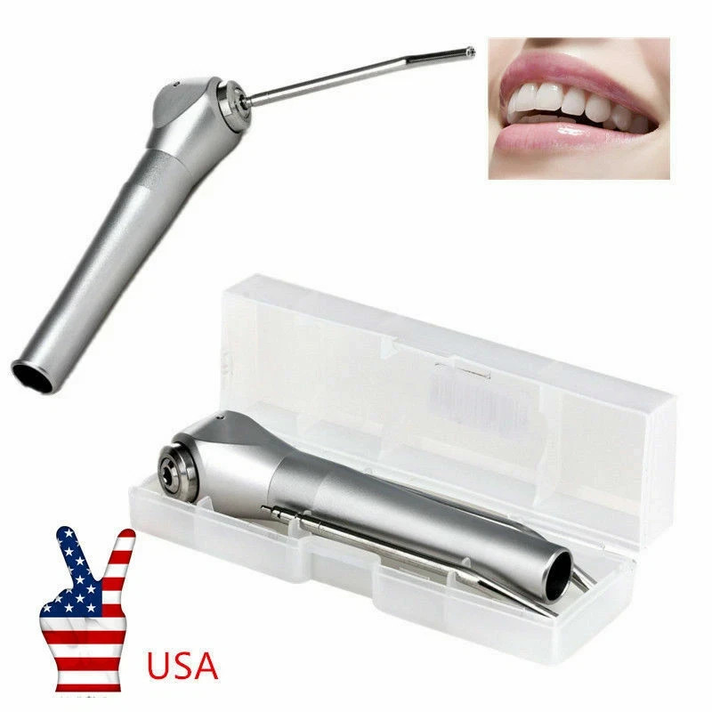 1 Set Dental Air Water Spray Triple 3-way Syringe Button Handpiece+2 Nozzle Tips