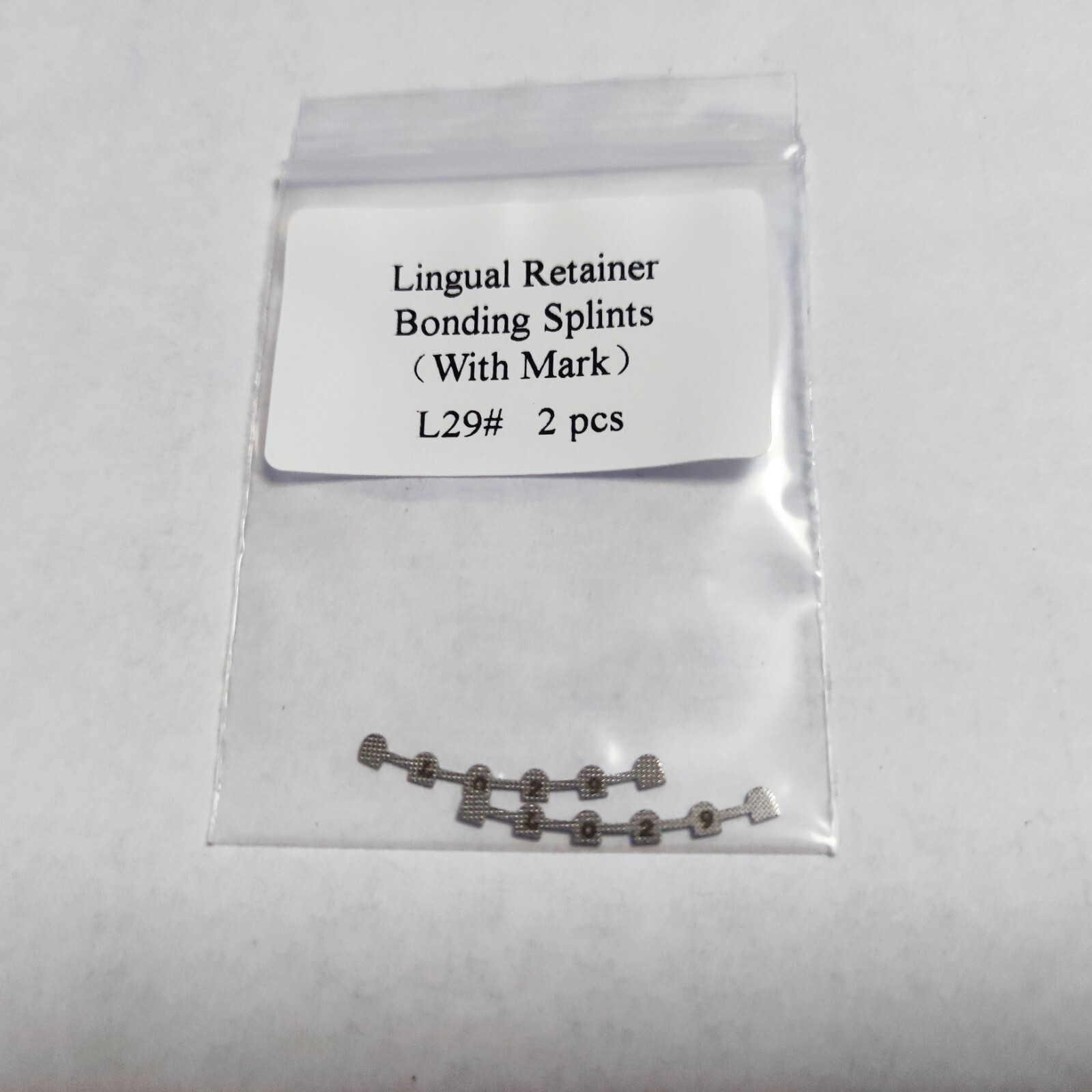 5 Packs 10 Pieces Dental Orthodontics Lingual Retainer Bonding Splints With Mark
