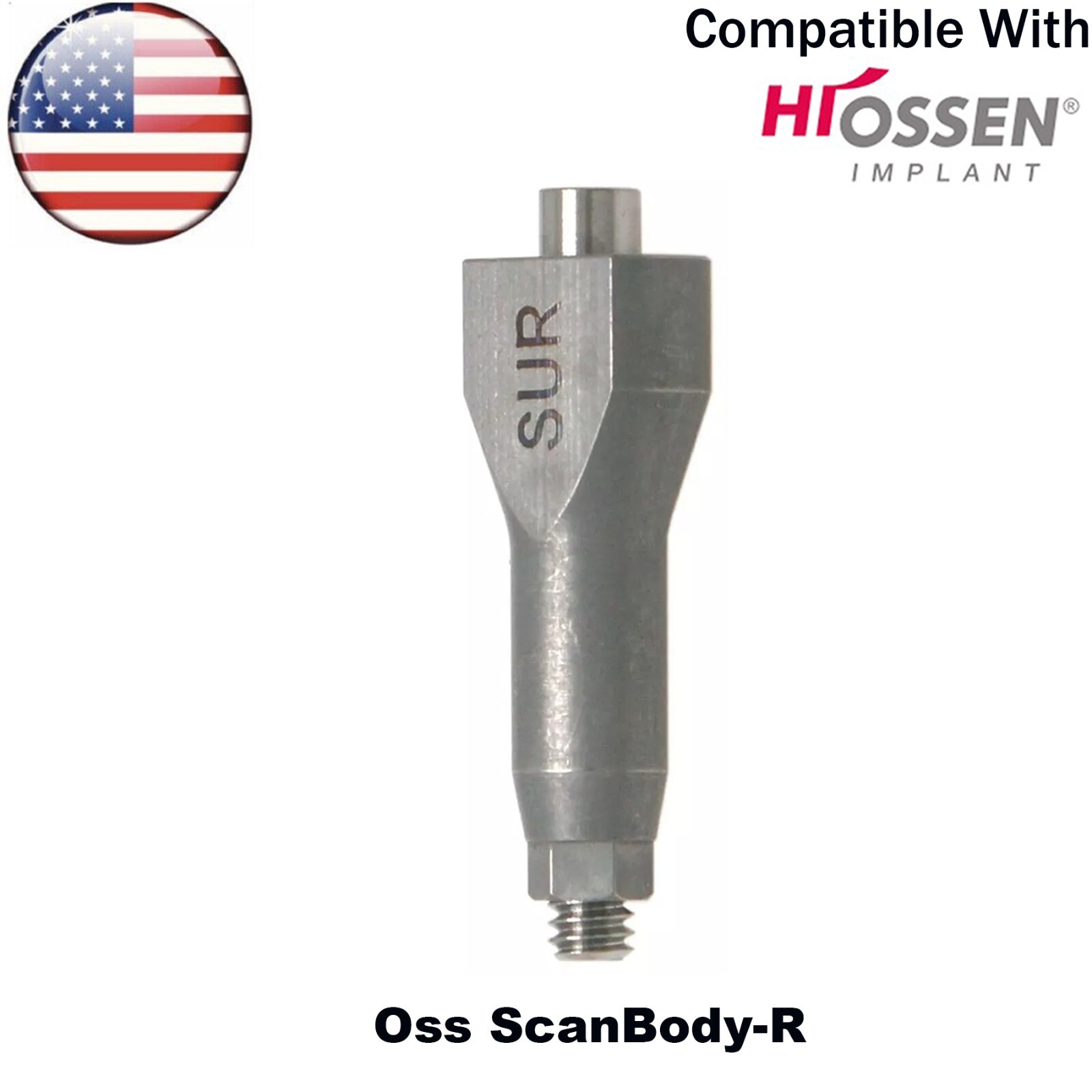 US Dental CAD/CAM lmplant Scan Body Fits Hiossen Osstem M/R Straumann ITl NC/RC