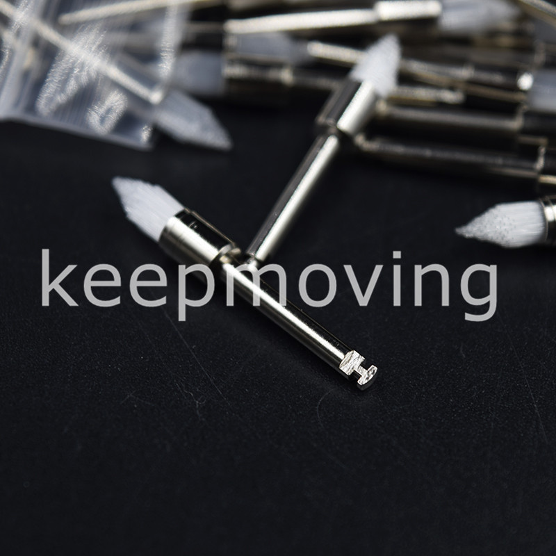 100x Disposable Dental Prophy Brush Cup Polishing Polisher 7 Types Flat Tapered