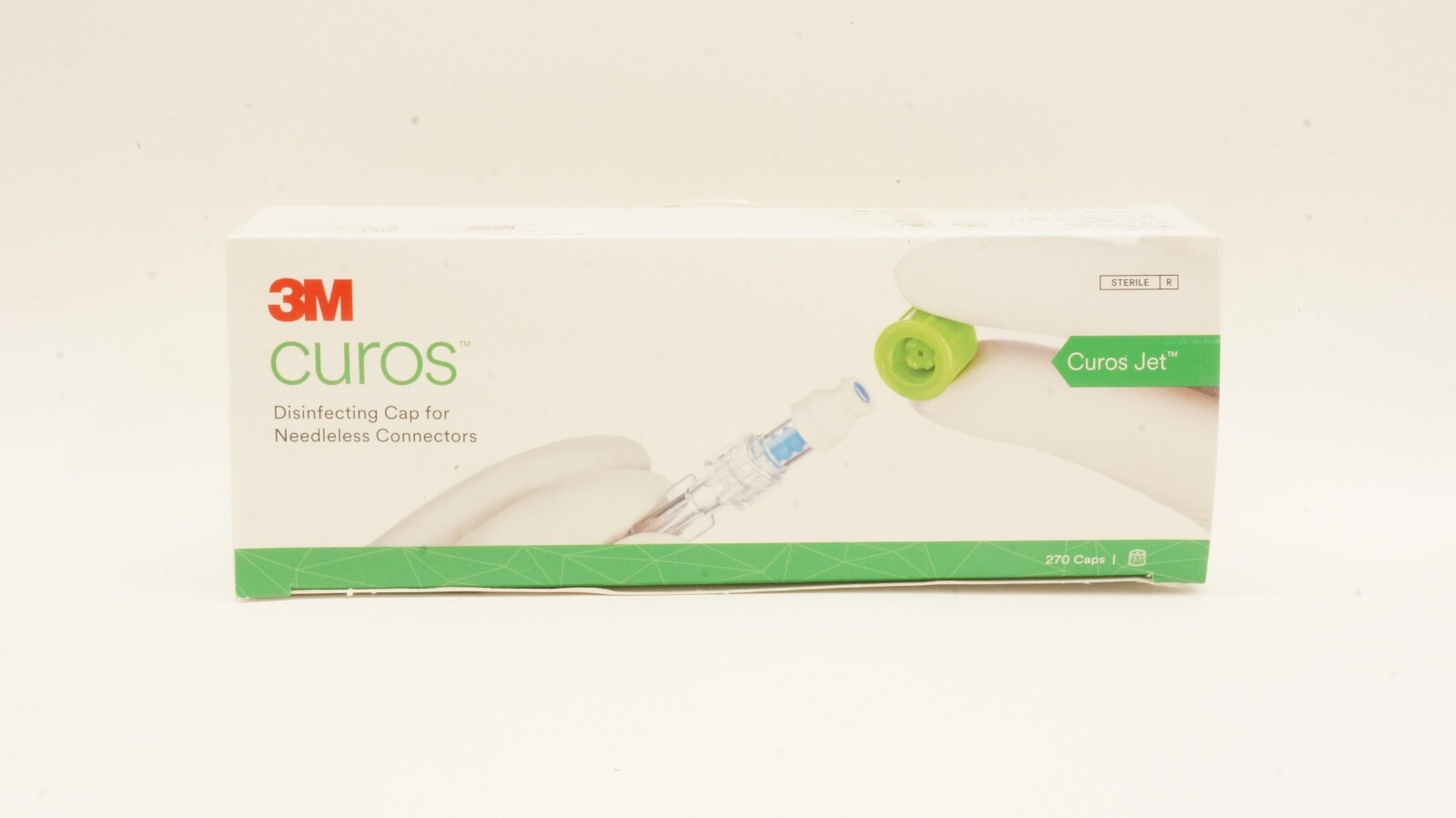 3M Curos IV & Port Disinfecting Caps, 70% isopropyl alcohol (IPA) Count of 50