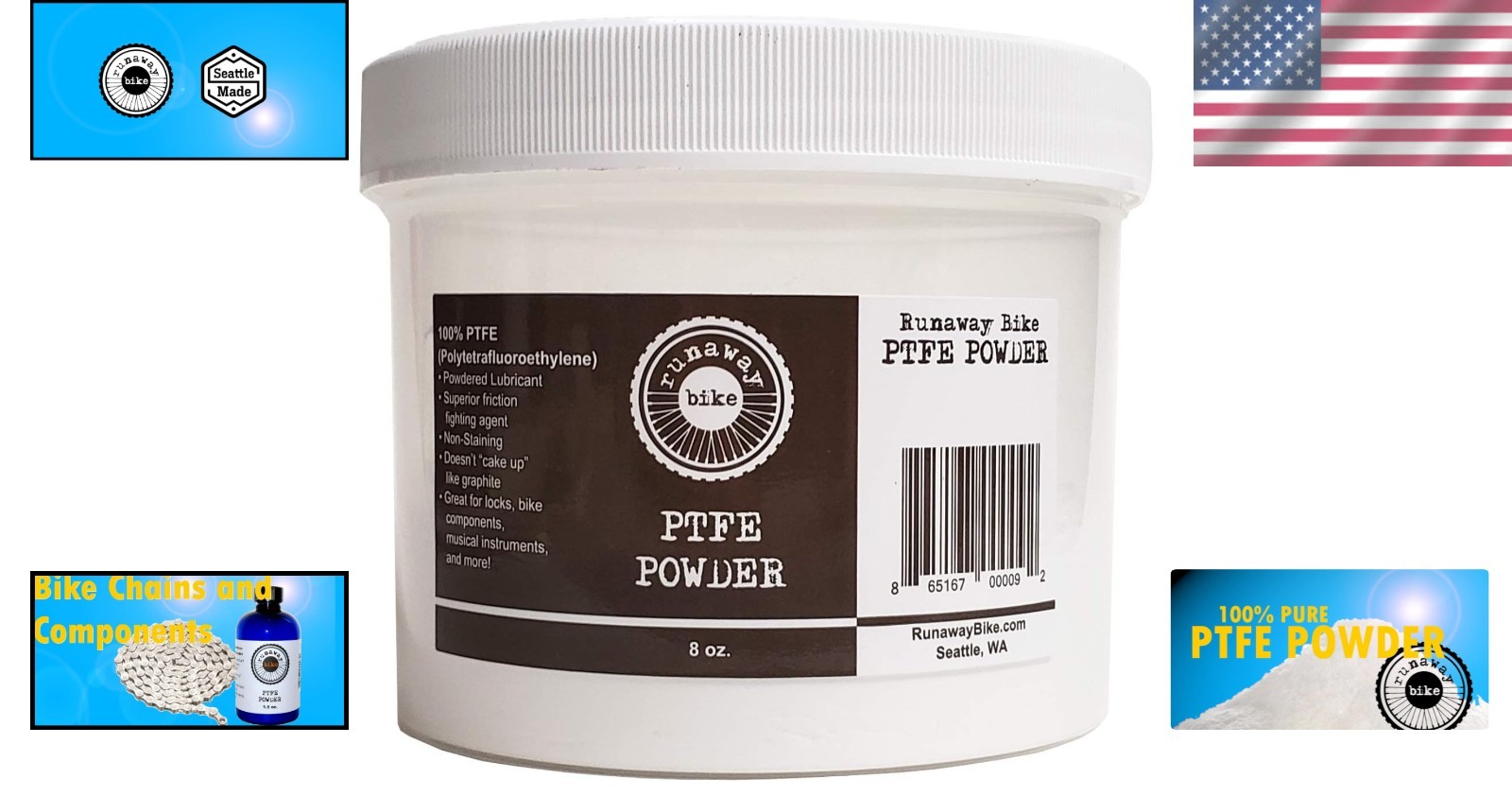Effortless Application 1.5 oz PTFE Powder Teflon Lubricant for Everyday Needs