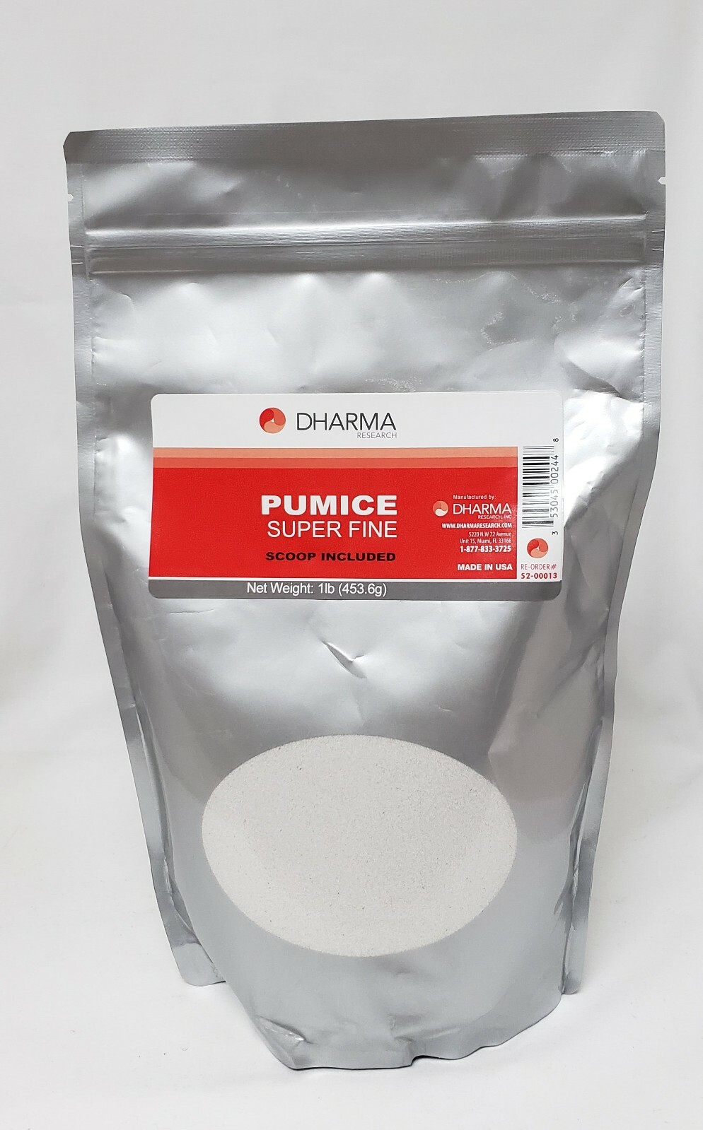 Dharma Pumice Powder Super Fine “FFF” Grit – 1 LB BAG – Prophylaxis Scaling