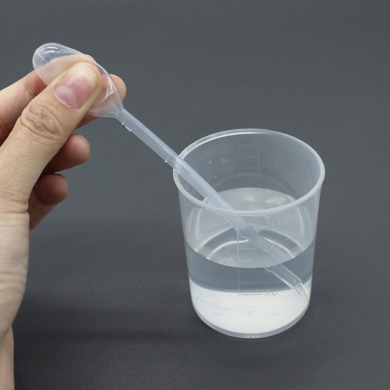 1ml 3ml 5ml Clear Plastic Pipette Dropper Graduated Liquid Transfer Oils Perfume