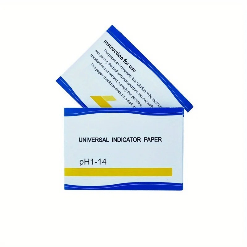 pH Test Strips 1-14 480x Indicator Paper Litmus Urine Saliva Tester 10 Pack