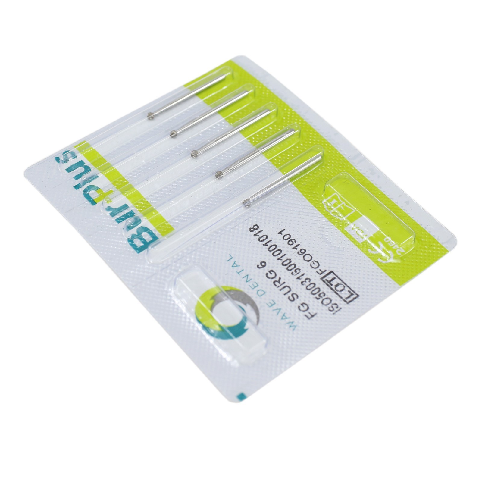 WAVE Dental Surgical Round Burs FG SURG 6 Long 25mm High Speed Carbide MIDWEST