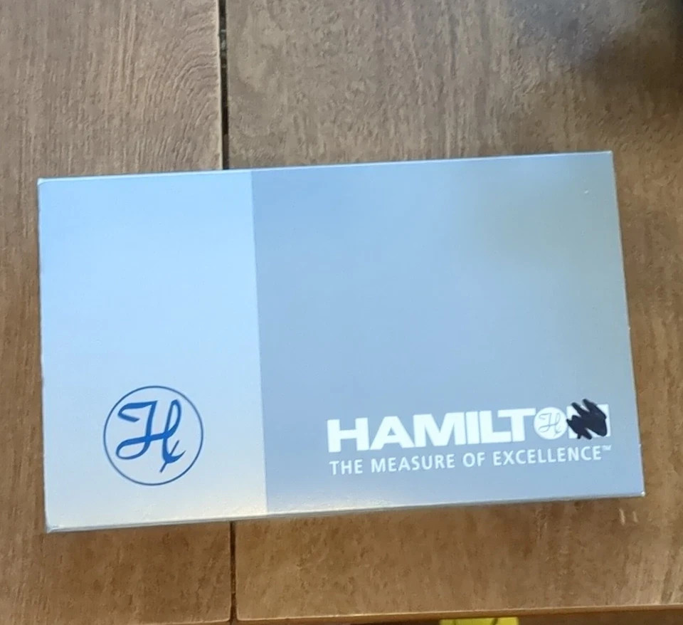 Hamilton 701N Syringe 10 uL Luer Lock Tip MPN 80366 for GC sampling