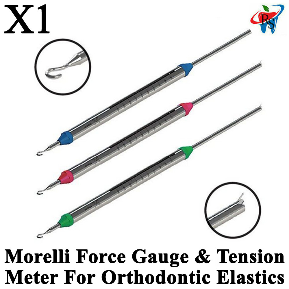 1pcs Dental Morelli Force Gauge & Tension Meter For Orthodontic Elastics