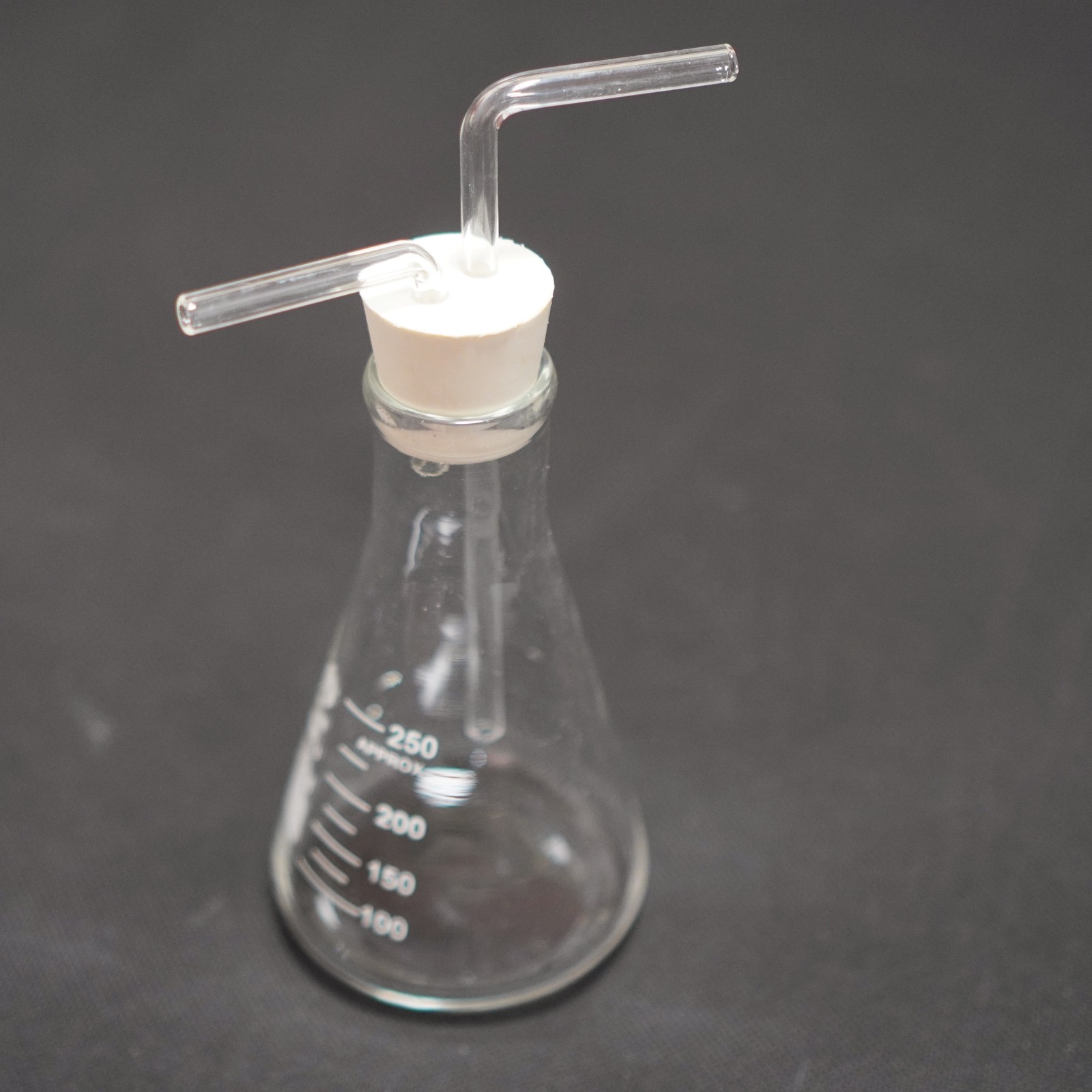 1000 ml lab glass erlenmeyer gas washing bottle wash bottle lab glassware
