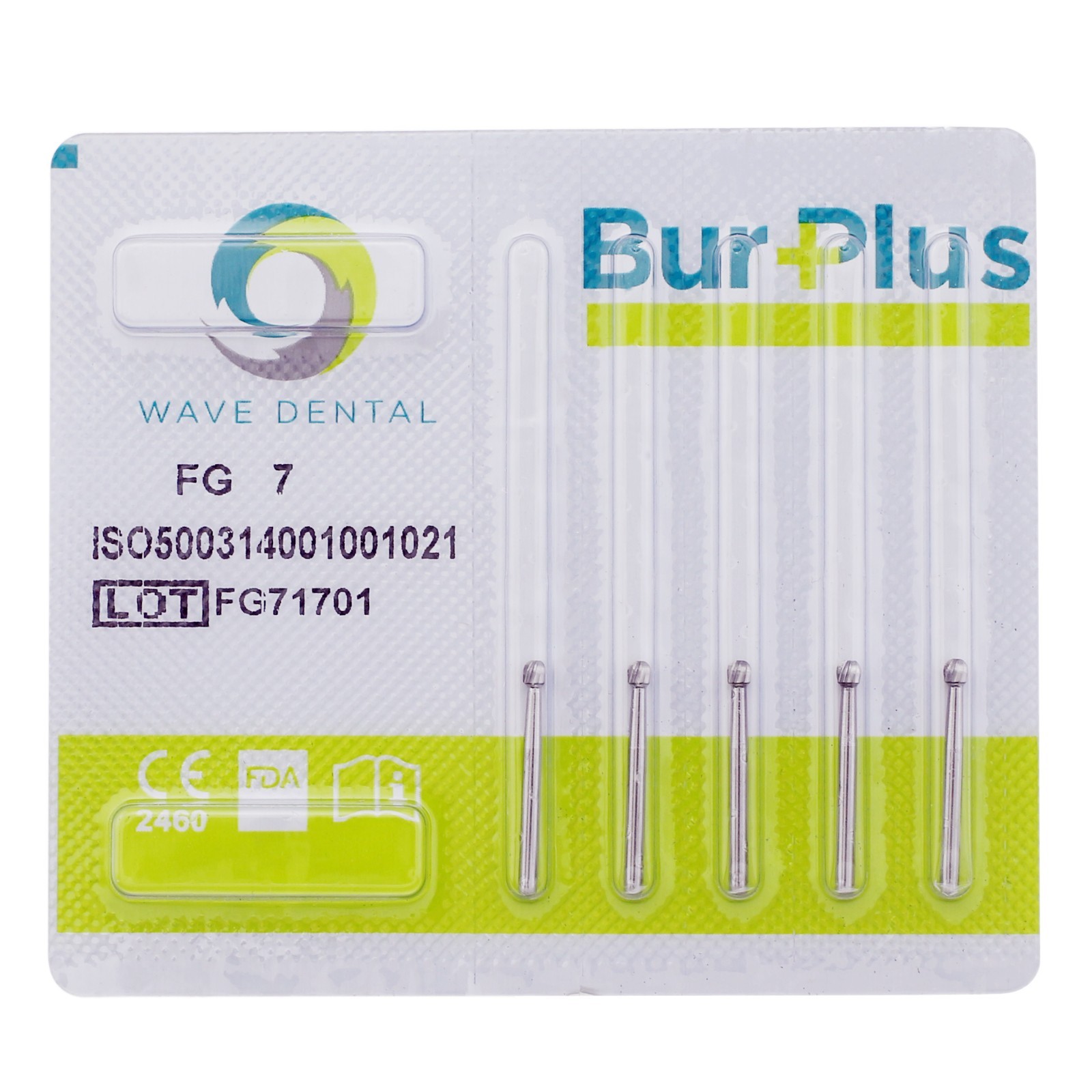 Dental Carbide Burs FG7 Friction Grip Round Ball Tungsten Carbides High Speed