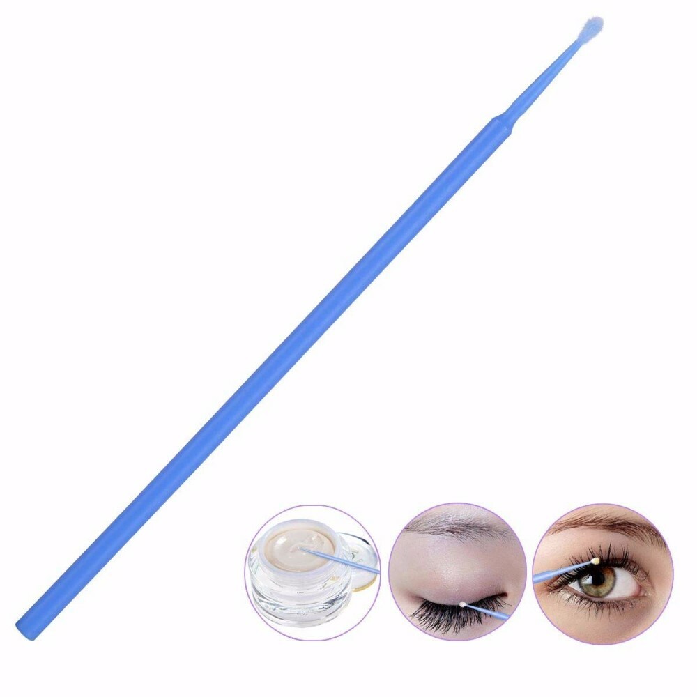 Dental Micro Applicators Disposable Makeup Eyelash Brush Swab Mascara Wand
