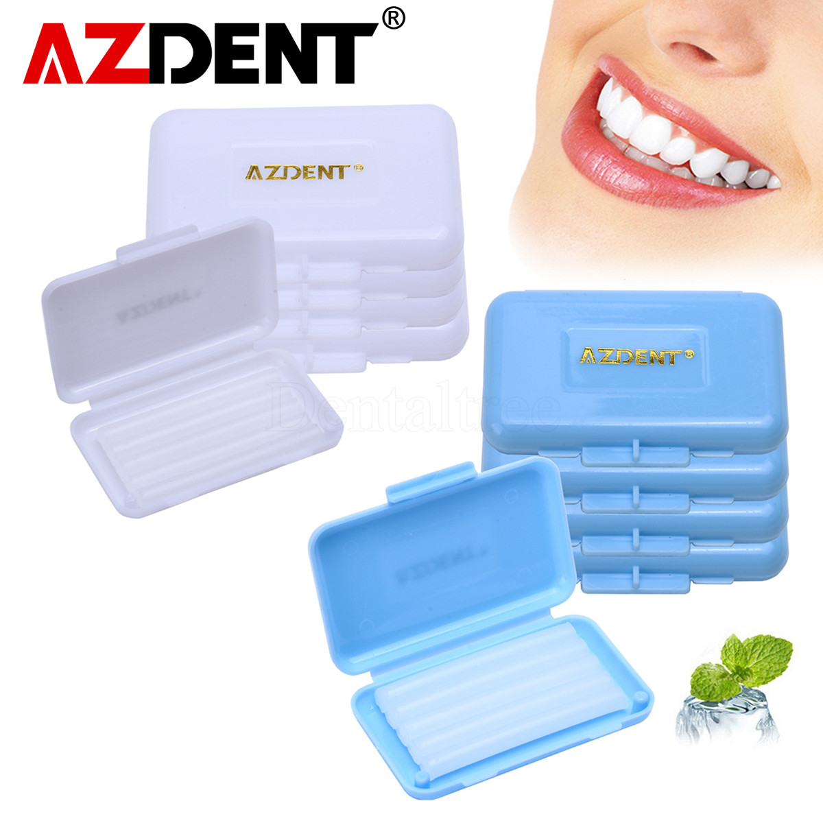 AZDENT Dental Orthodontic Wax for Relief Brackets Braces Gum Irritation