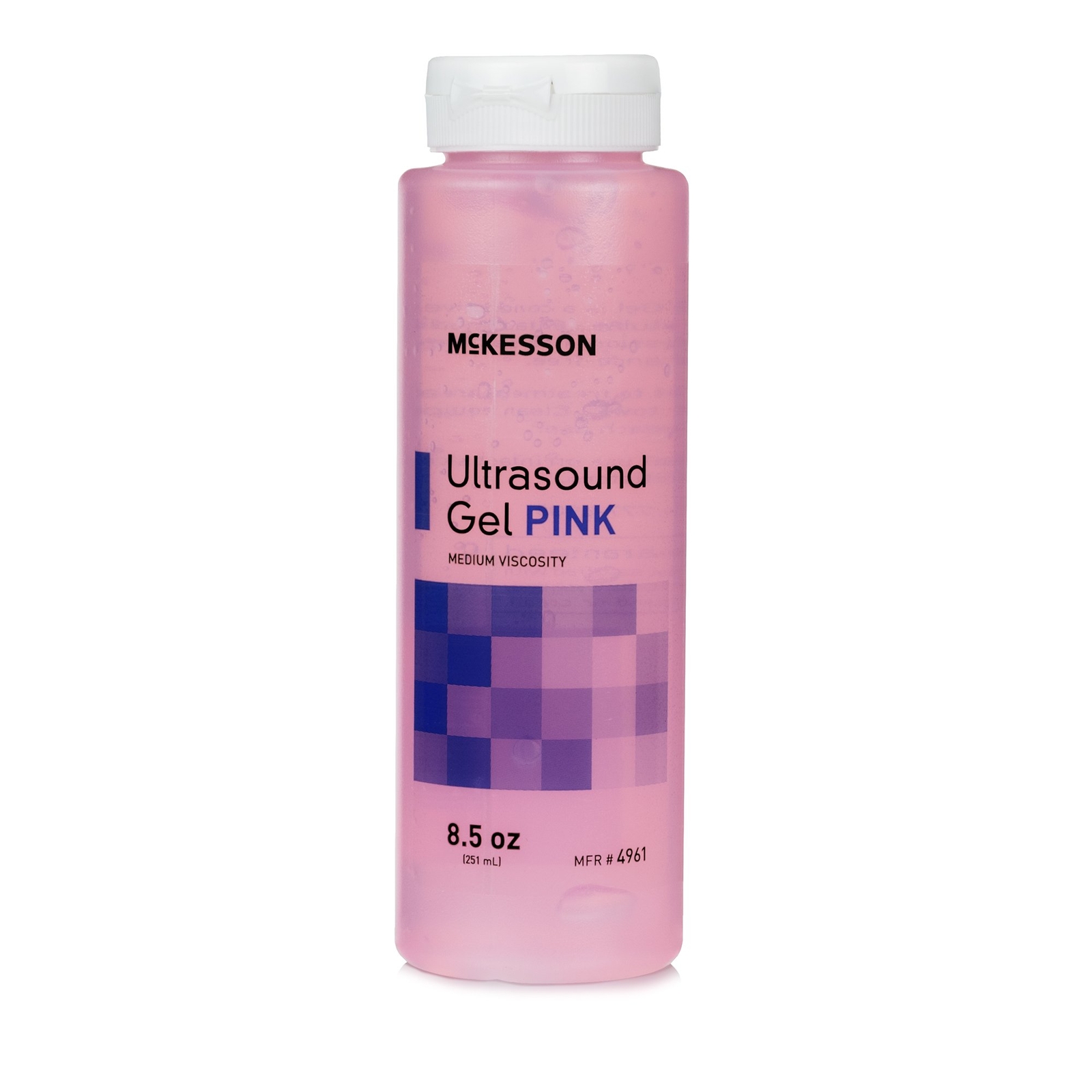 McKesson Ultrasound Gel Pink 8.5 oz. Bottle 4961 (1 Each)