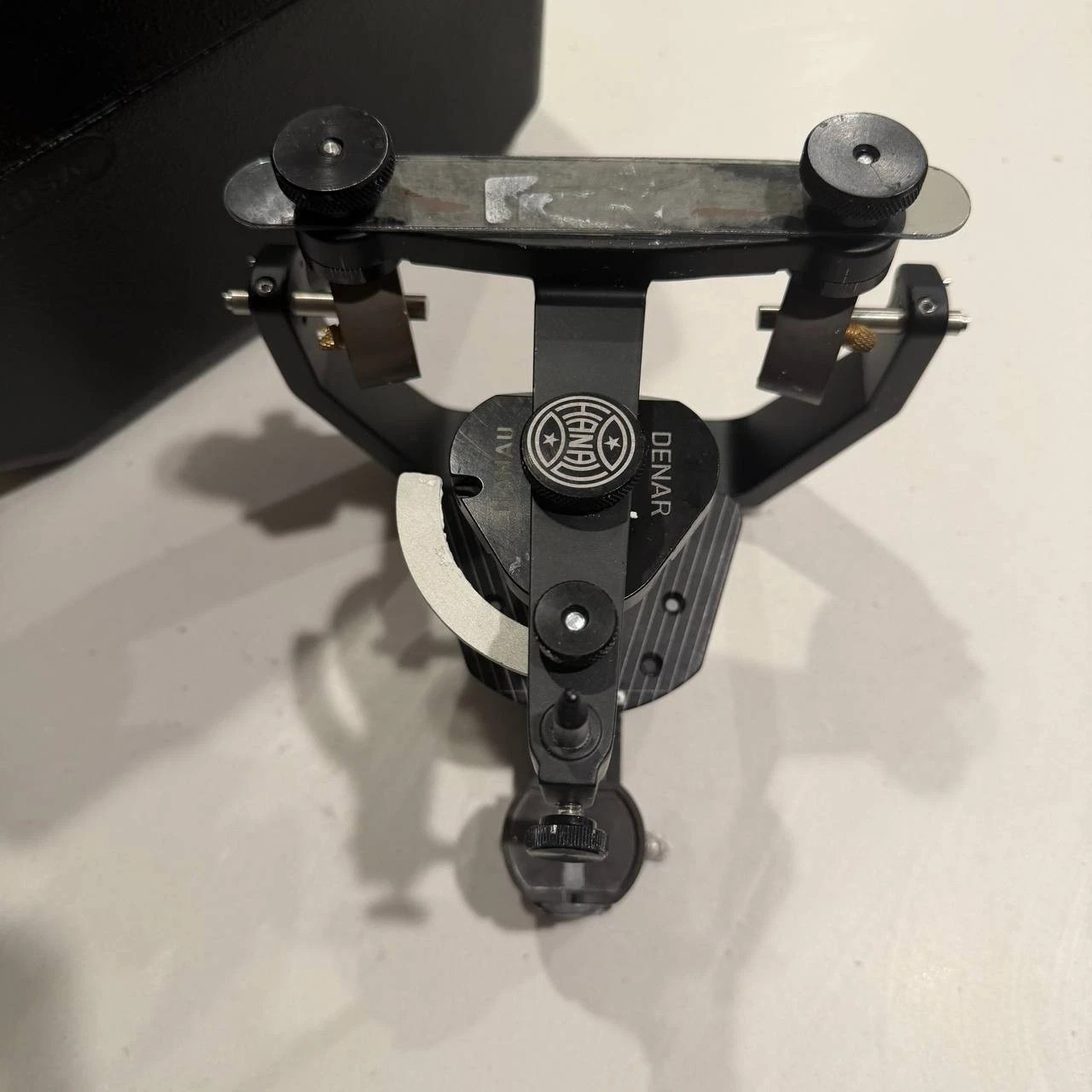 Hanau Wide Vue Arcon Semi Adjustable Dental Articulator Mounting Table w Case