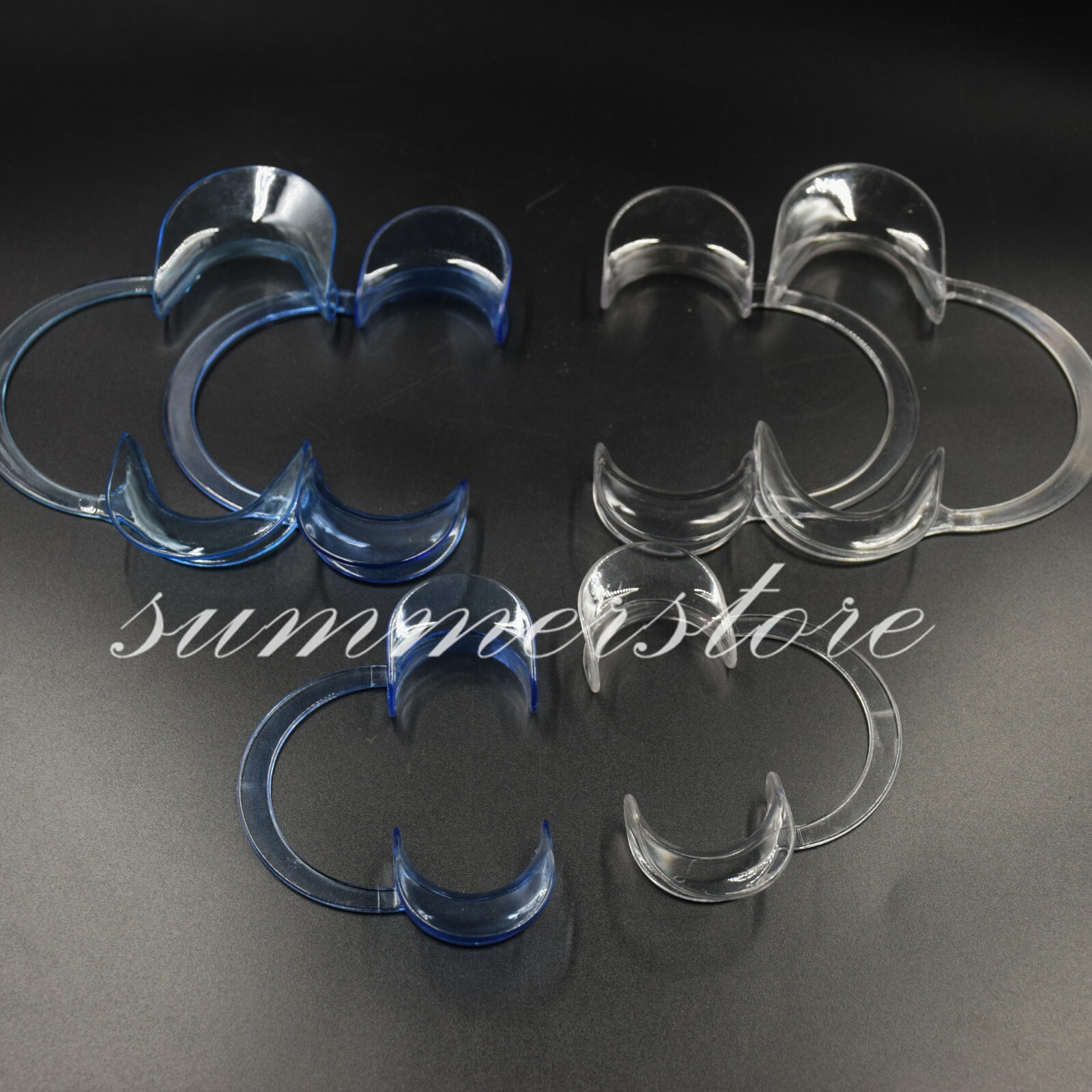 18 Pcs/Kit W/T/O/C All Types Dental Ortho Oral Cheek Lip Retractor Mouth Opener