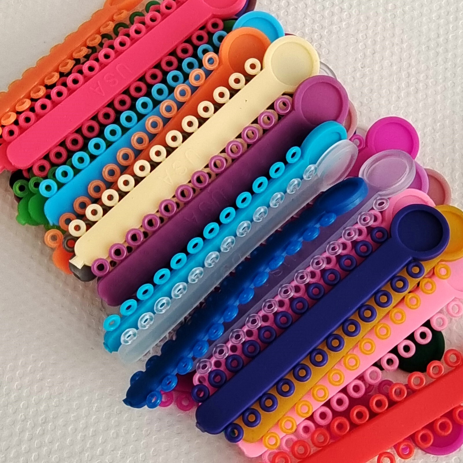1008PCS Ortho Dental Ligature Rubber Ties Bands Braces Orthodontic Elastic Bands
