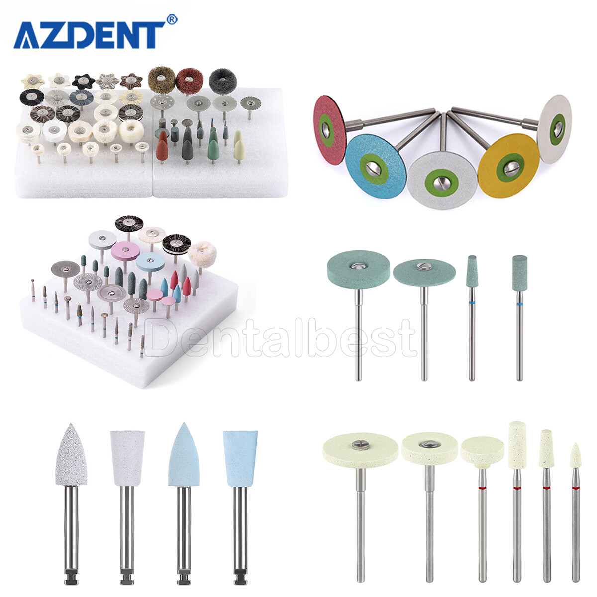 Dental Lab Ceramic Diamond Stone Grinder Zirconia Porcelain Polisher Burs HP/RA