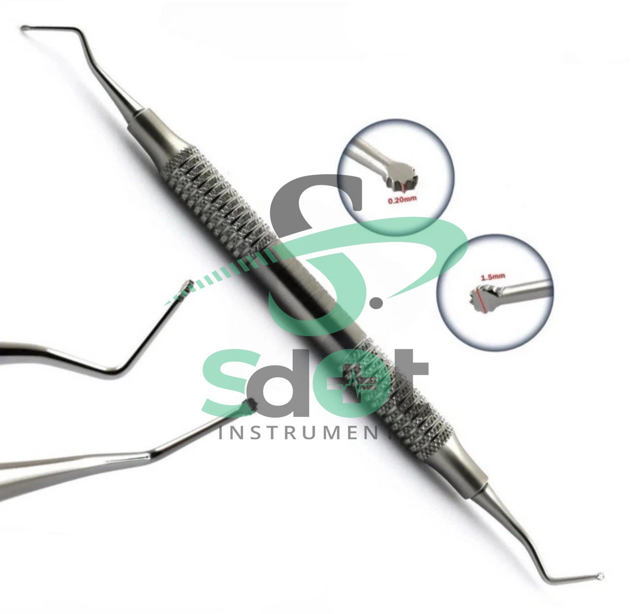 10 PCs Dental Cord Packer Small Tip Gingival Atraumatic Retraction Instruments