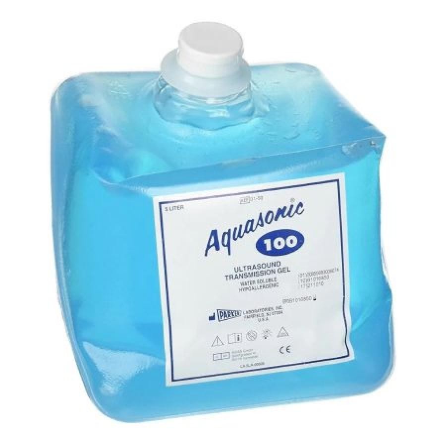 Aquasonic Ultrasound Gel, 5 Liter, Jar, Blue, 1 Count, 01-50