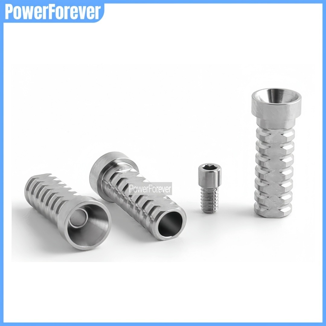⌀4.8 Dental Multi Unit Titanium Temporary Cylinder Ti MU Lab Abutment Fits OSS