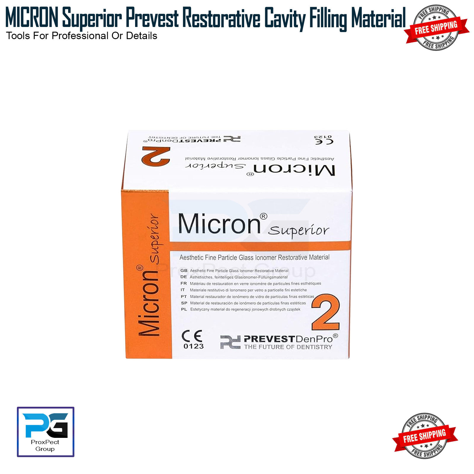 Micron Superior Strong Teeth Temporary Cement Cavity Filling Kit Tooth Repair
