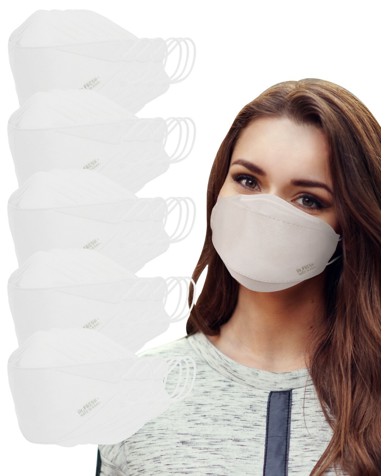 Bulk Lot 30PC Unisex Adult Disposable Covering Cup Mask – Made In Korea