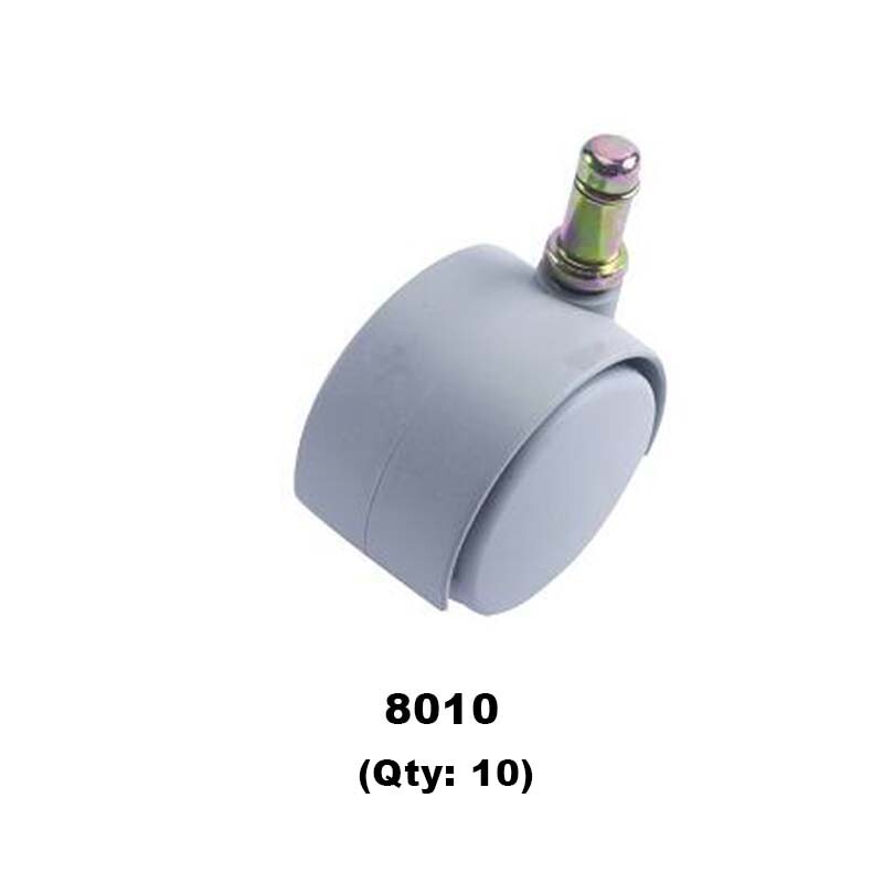 DCI Caster, Cart, Gray (10 Pack) (Dental, Medical, Vet)