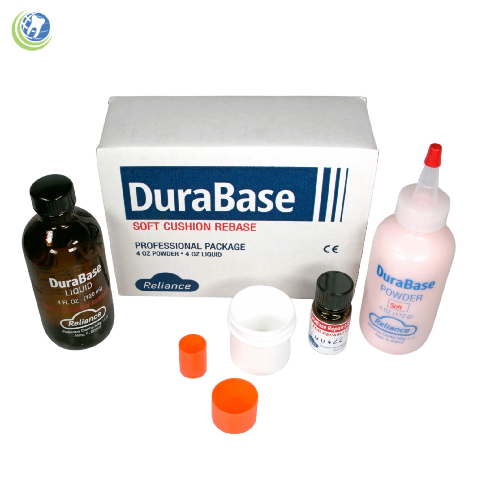 Dental Denture Soft Chairside Reline Tissue Conditioner Acrylic Rebase Repair