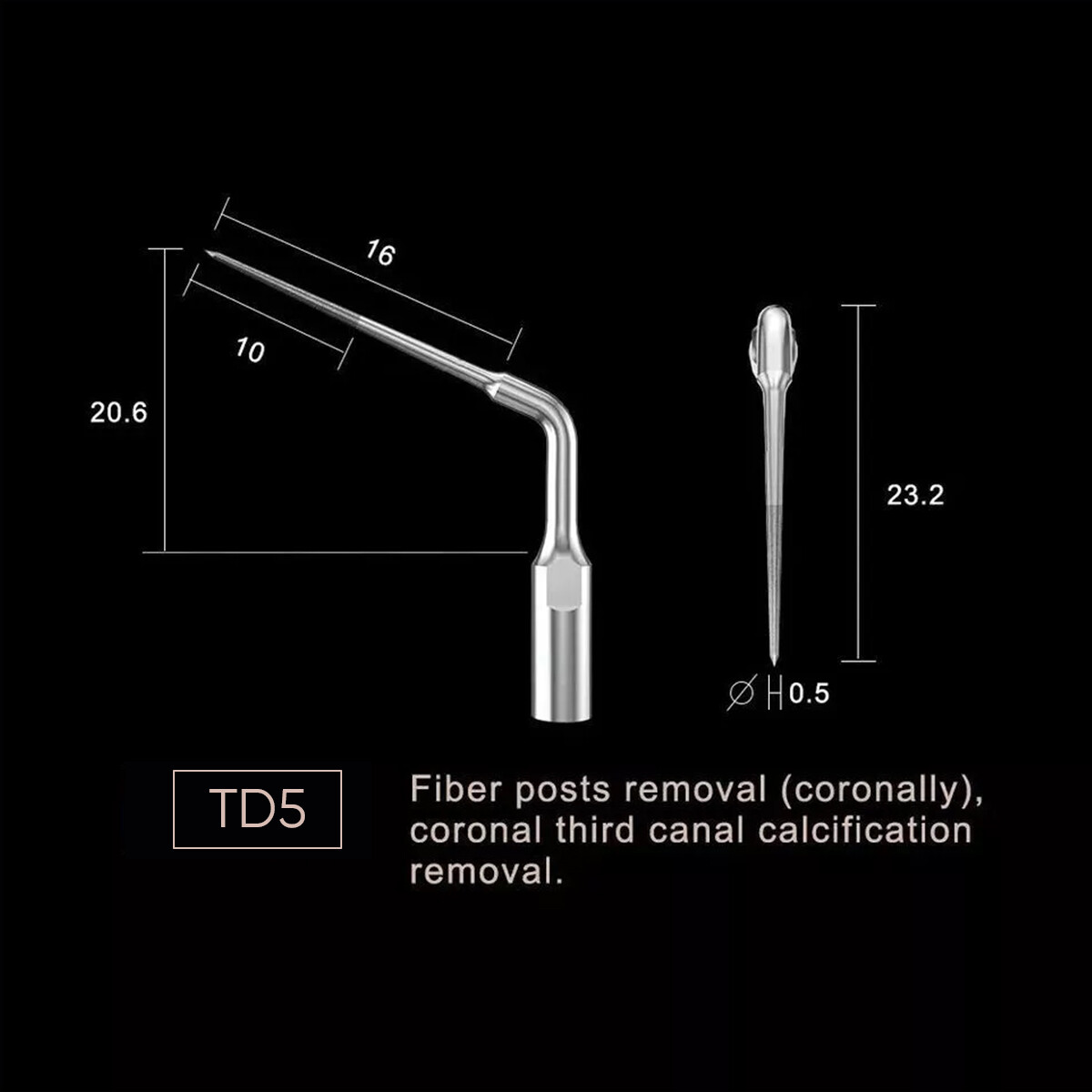 Woodpecker Dr Talal’s Endo Kit Endodontic Ultrasonic Scaler Tips Kit Set TD1-TD6