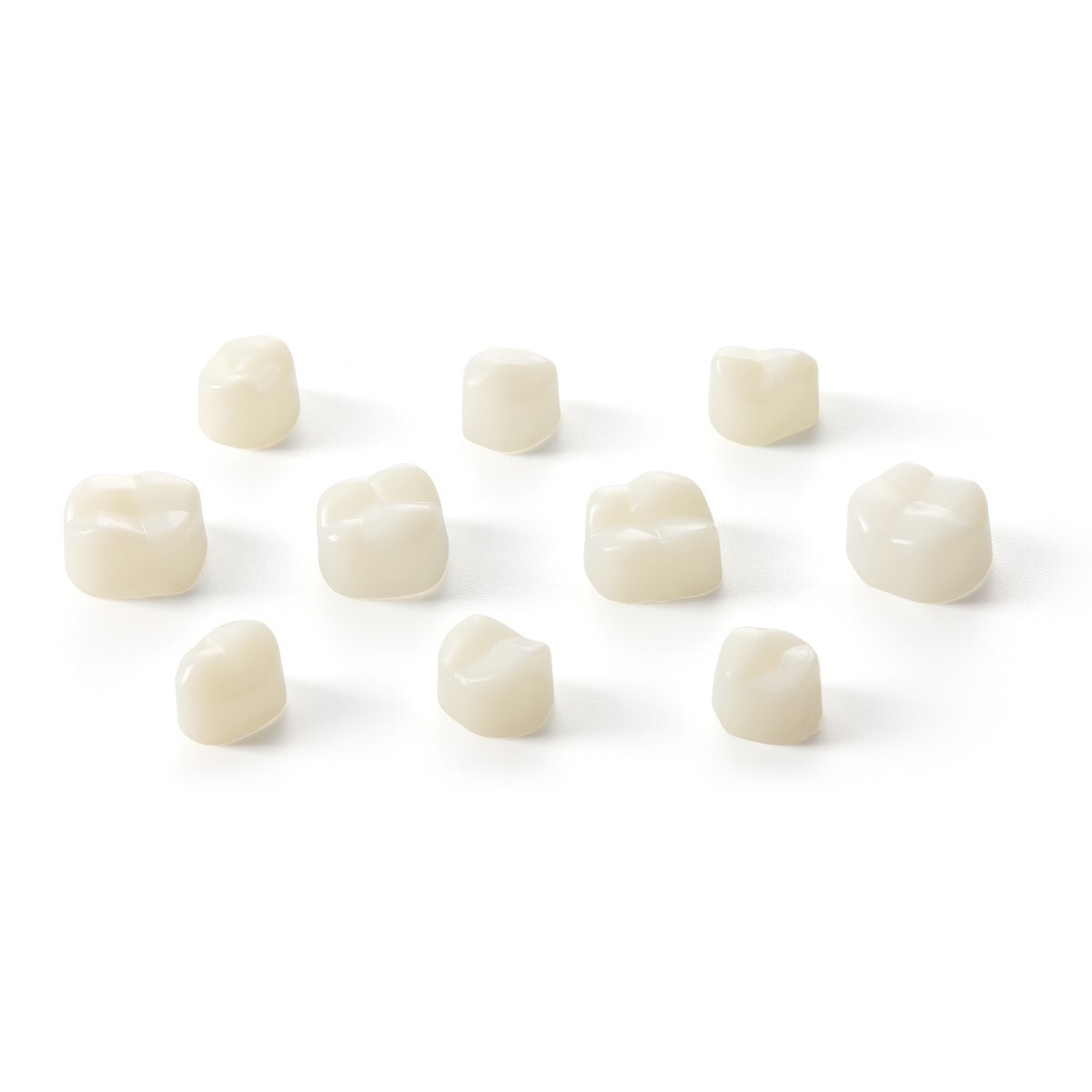 Dental Resin Anterior/Posterior Temporary Porcelain Tooth Crown Veneers Repair