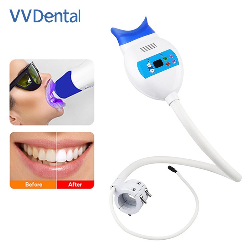 Dental Cold Light Teeth Whitening Machine Lamp Bleaching 40W Blue 8*LED Light
