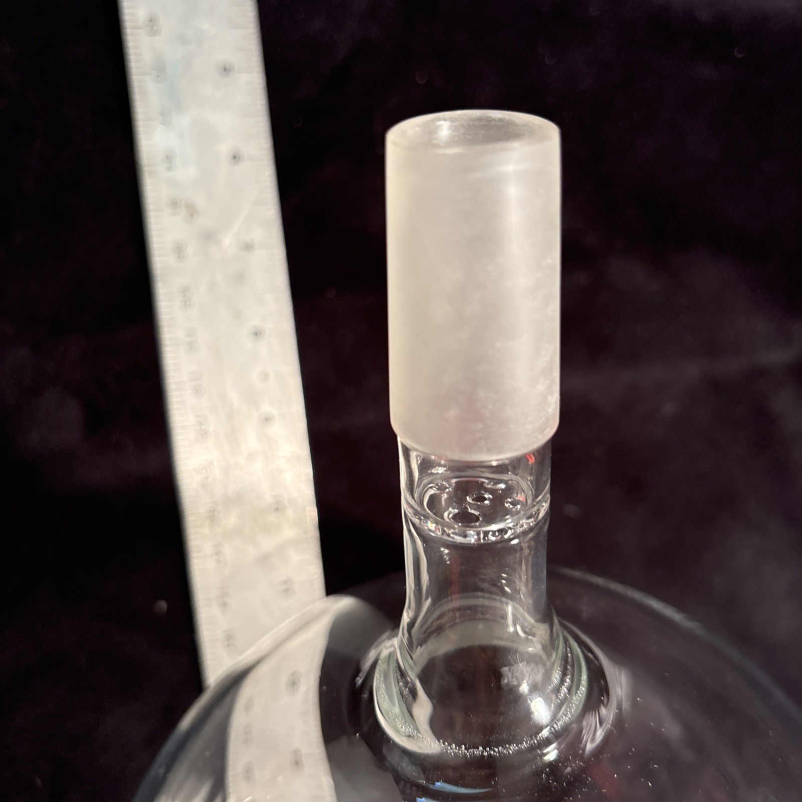 Laboratory Glass Chromatography Reservoir Capacity Flask 2000ml Unused Freeship!