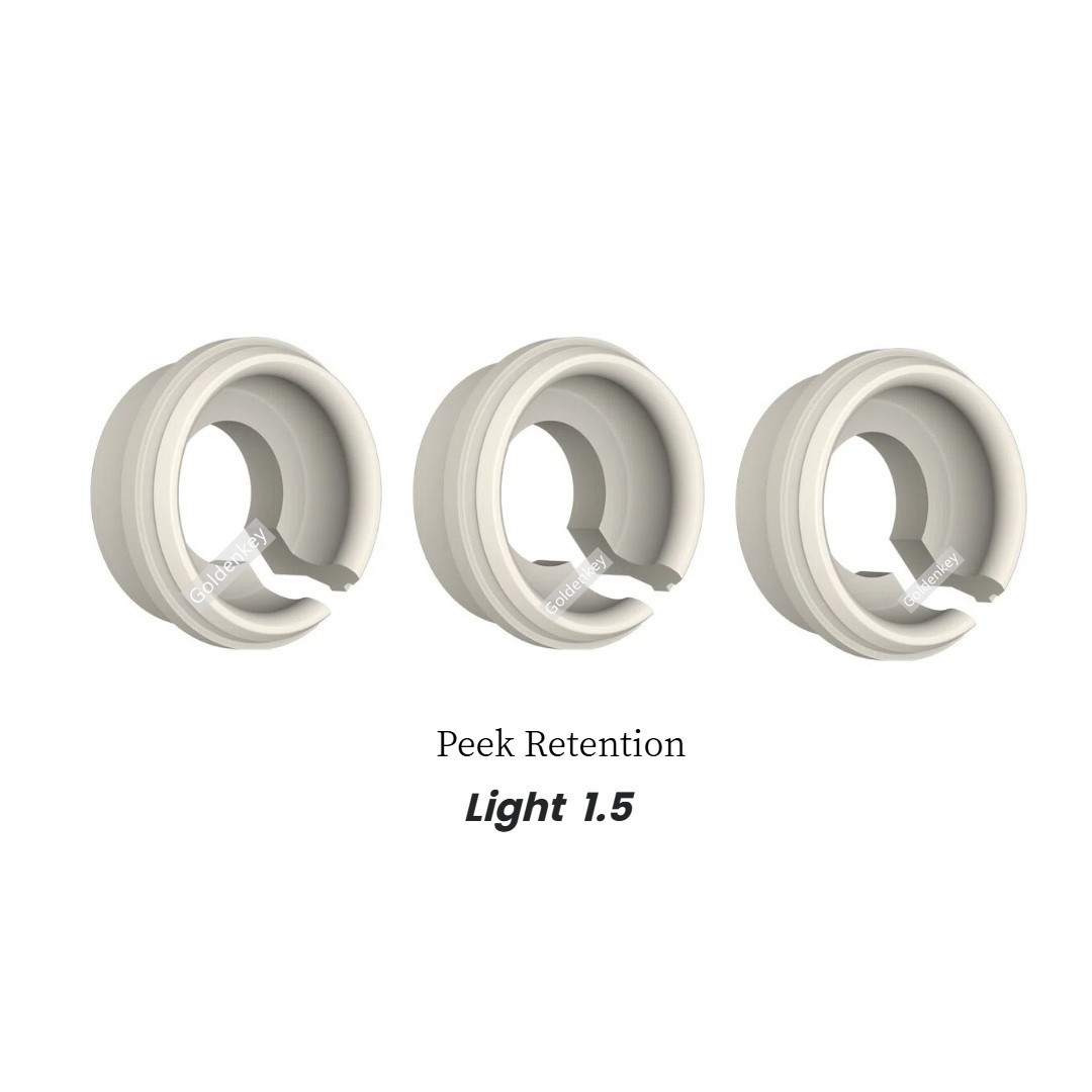 Dental Novaloc Retention Inserts Caps Peek Locator Mounting&Demounting Tool