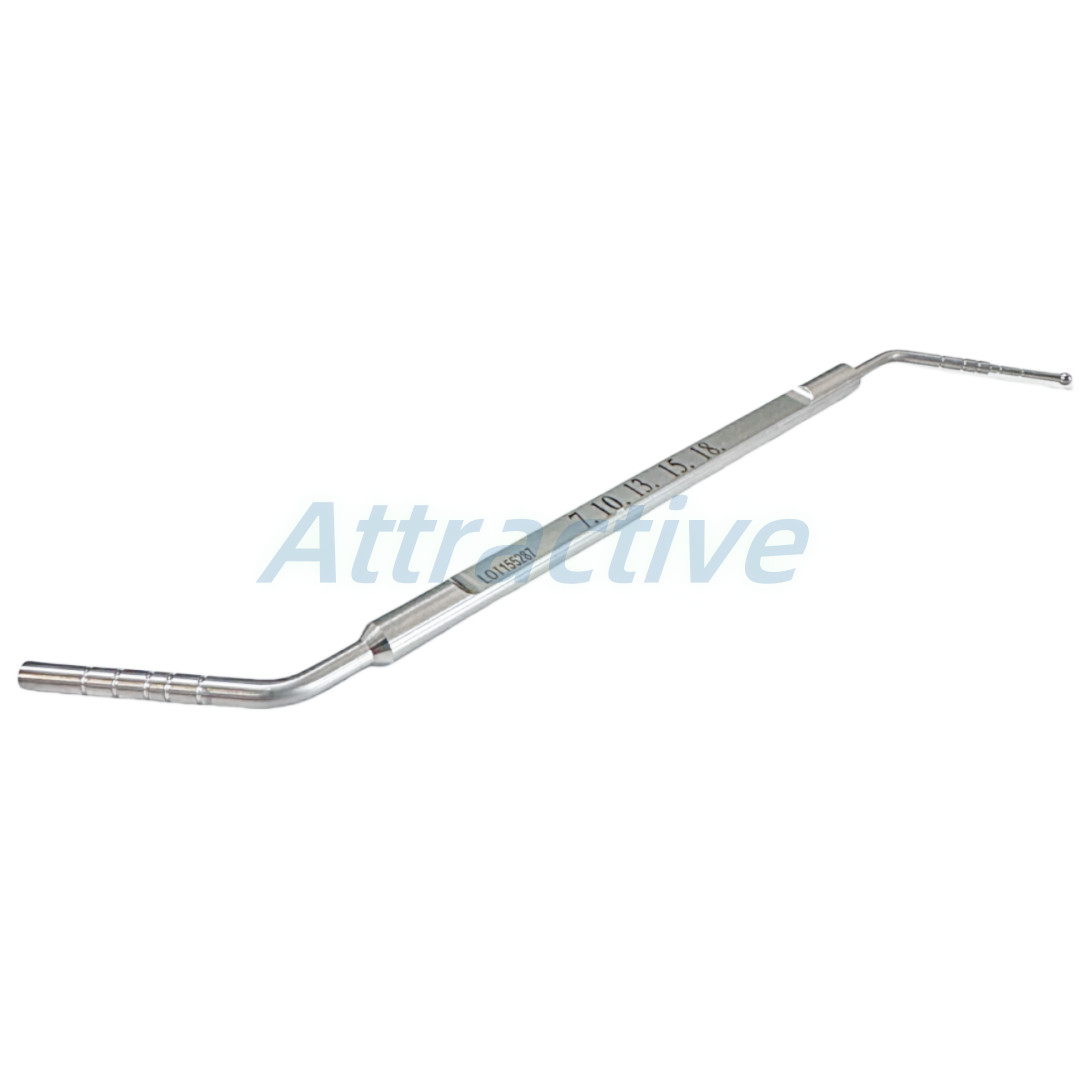 Dental Implant Gingiva Height Measure Drilling Hole Depth Probe Measuring Gauge
