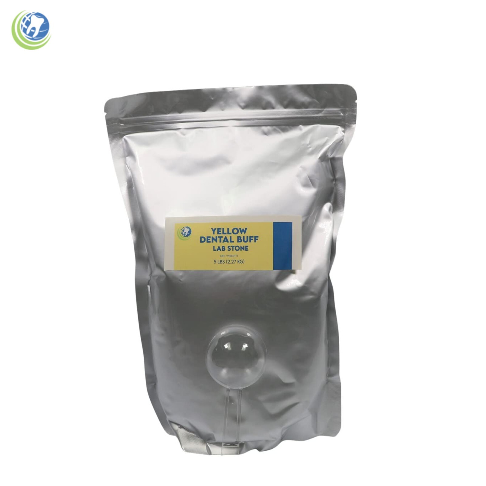 Yeso Piedra Amarillo Tipo III Para Todo Tipo de Uso Dental 5 Libras