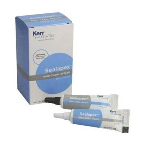 Kerr Endo Sealapex Root Canal Sealant Base & Catalyst Tubes In Endo- Dental