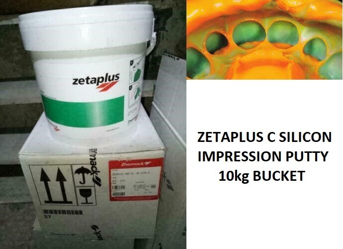 Zhermack Dental ZETAPLUS C-Silicone Dental Impression Putty Material 10kg Bucket