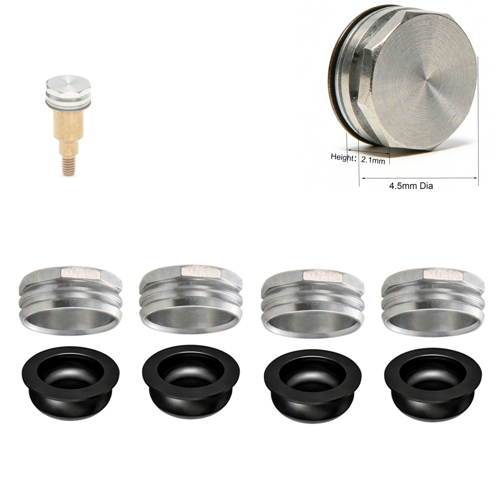 US Dental Legacy Anchor Locator Abutment for Hiossen ET/TS Internal Hex Platform