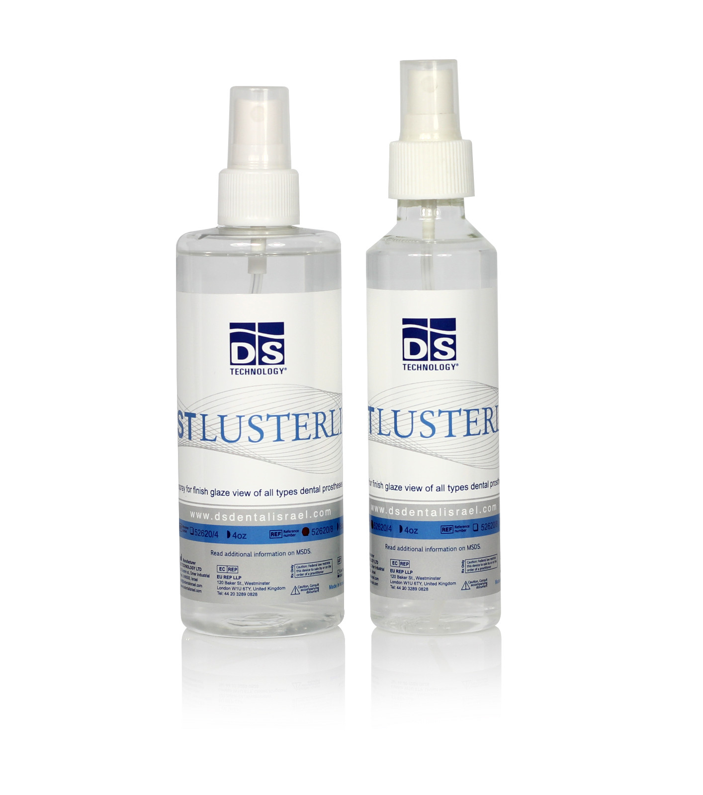 DST LUSTERLIQ -Finish Gloss on any Acrylic and Thermoplastic Denture Appliances