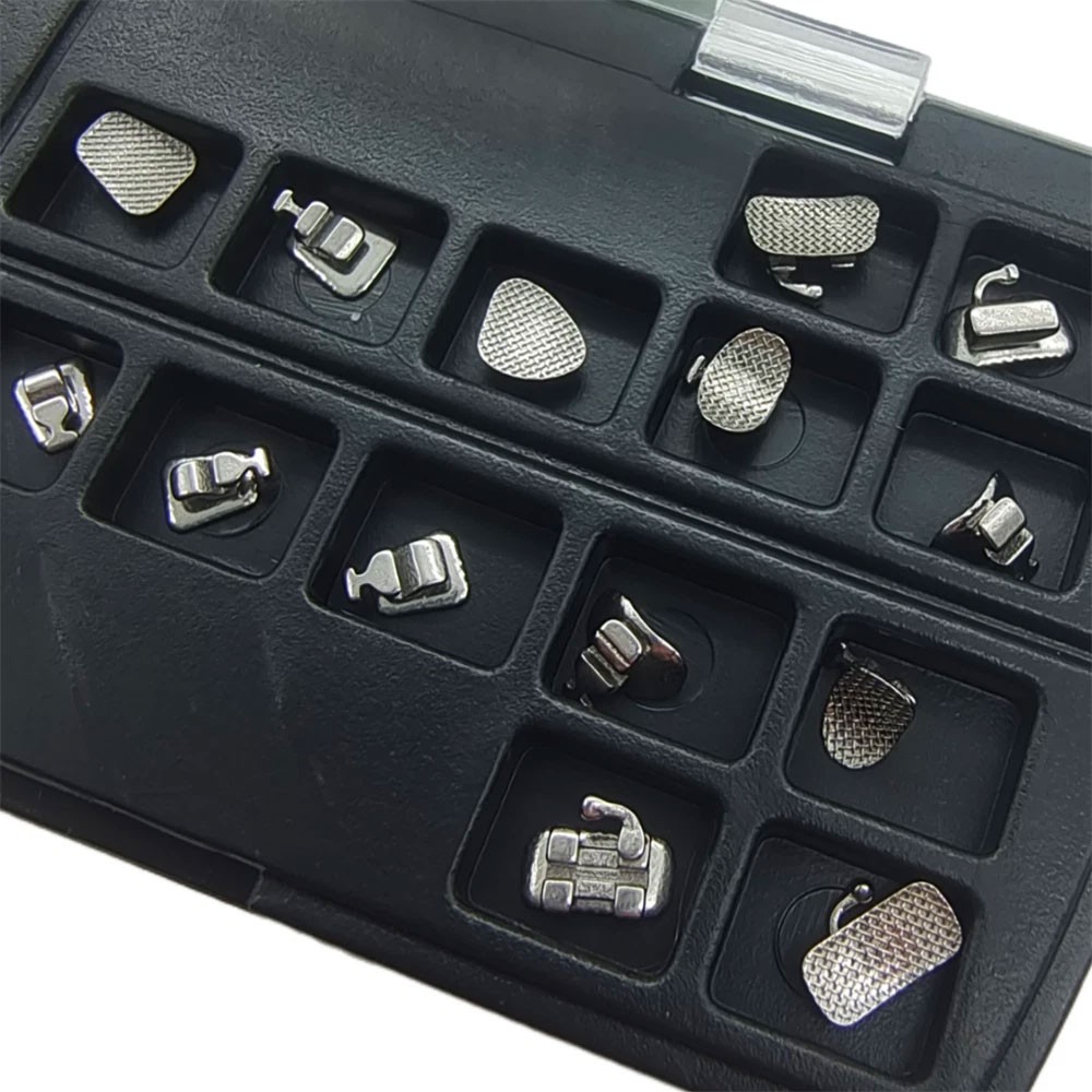 28pcs Lingual Brcakets 018 Slot Silver Series / Golden Series / STB Mini Series