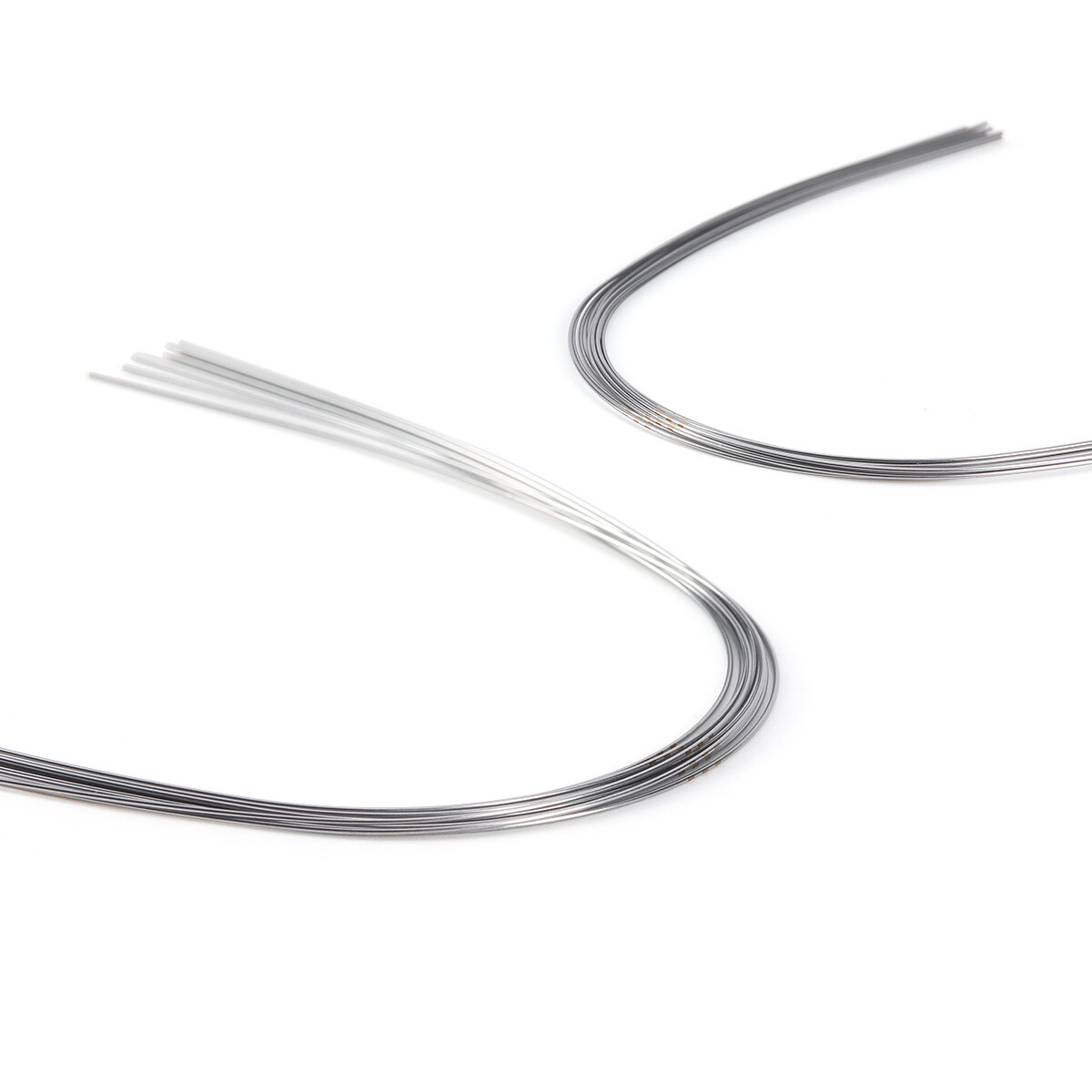 AZDENT Dental Super Elastic Round Arch Wires Niti/Stainless Steel Ovoid /Natural
